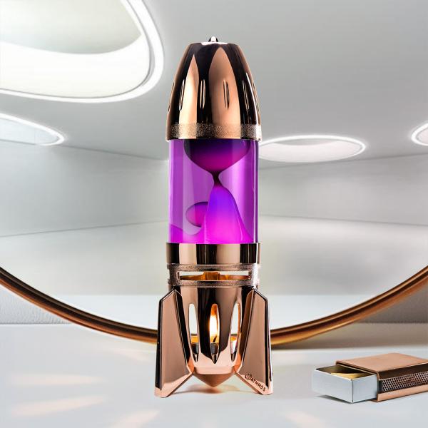 Mathmos POD+ Lavalampe Kupfer Pink