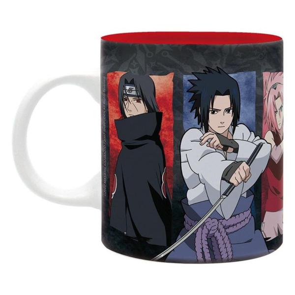 Naruto Shippuden Keramik Tasse Ninja Ikonen von Konoha Group Geschenkbox 1
