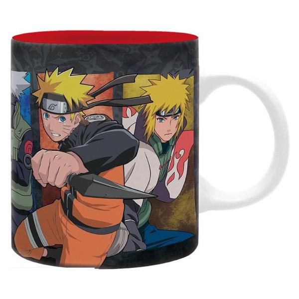Naruto Shippuden Keramik Tasse Ninja Ikonen von Konoha Group Geschenkbox