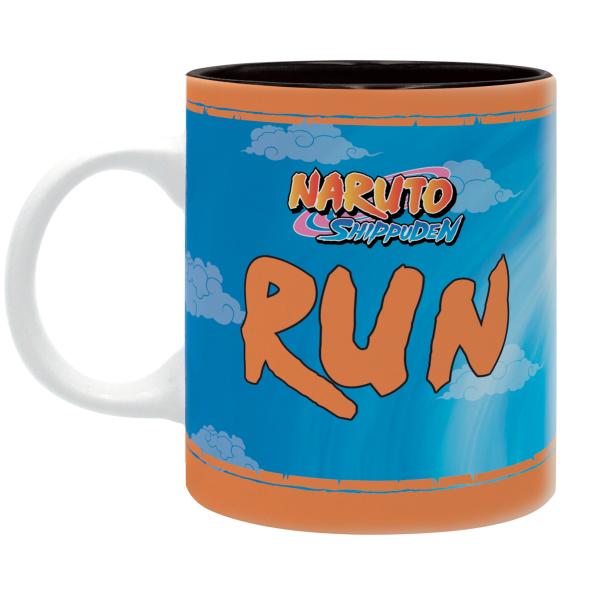 Naruto Shippuden Tasse Run Kaffeebecher Logo Mug Geschenkbox 1