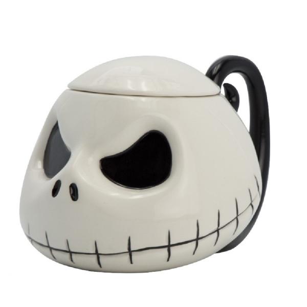 Nightmare before Christmas Tasse Jack Skellington 3D Kaffeebecher Logo Face Kaffeetasse Mug Geschenkbox Disney