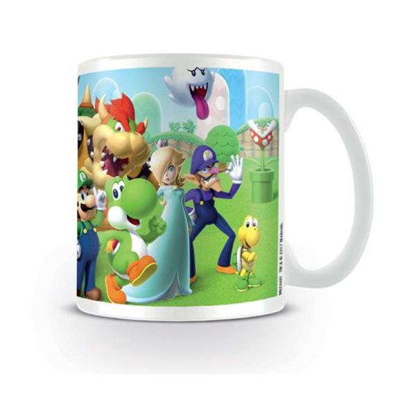 Nintendo Super Mario Tasse Mushroom Kingdom Geschenkbox