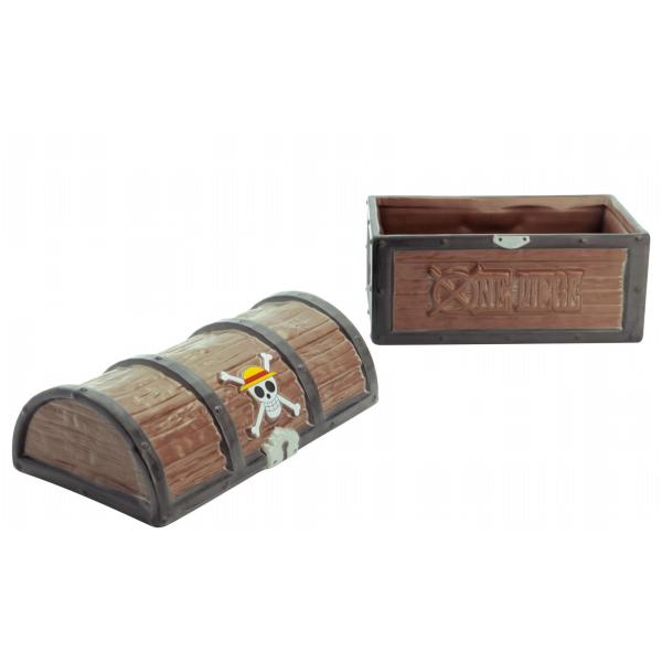 One Piece Piratenschatztruhe Strohhut Bande Crew Keksdose Luffy Ruffy Anime Cookie Jar 1