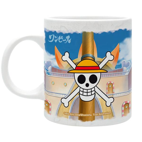 One Piece Tasse Luffy Ruffy Strohhutbande Kaffeebecher 1000 Sunny Geschenkbox 1