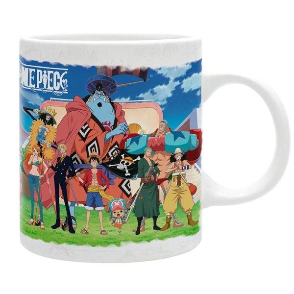 One Piece Tasse Luffy Ruffy Strohhutbande Kaffeebecher 1000 Sunny Geschenkbox
