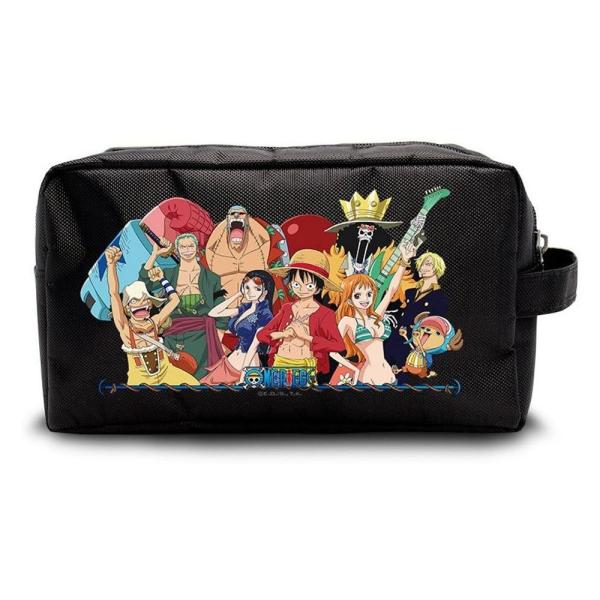 One Piece Waschtasche Kulturbeutel Strohhut Piratenbande Crew