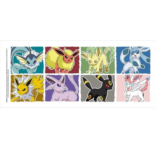 Pokemon Evoli Tasse Evolution Kaffeebecher Logo Kaffeetasse Mug Geschenkbox 2