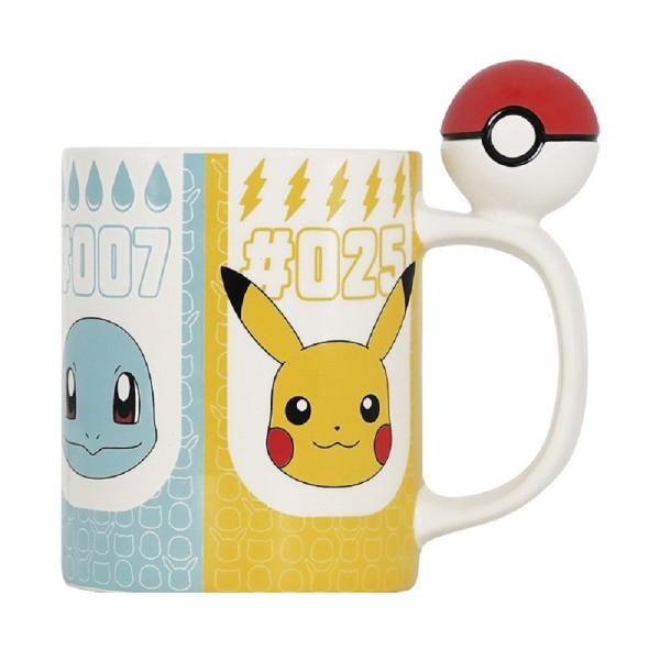 Pokemon Schiggy Tasse Glumanda Pikachu 3D Kaffeebecher Bisasam Mug Keramik  460ml Geschenkbox 1