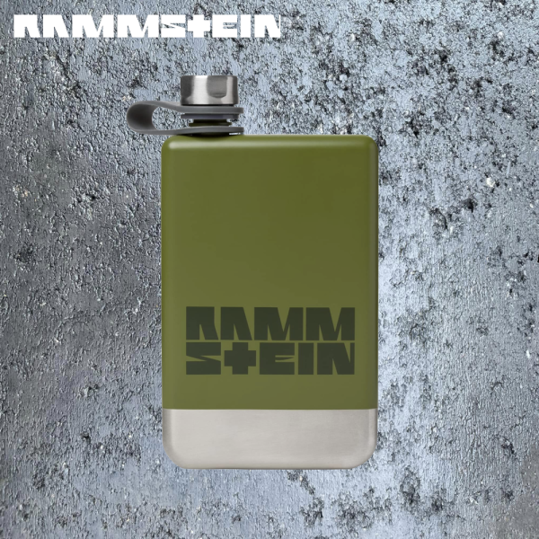 Rammstein Logo Flachmann