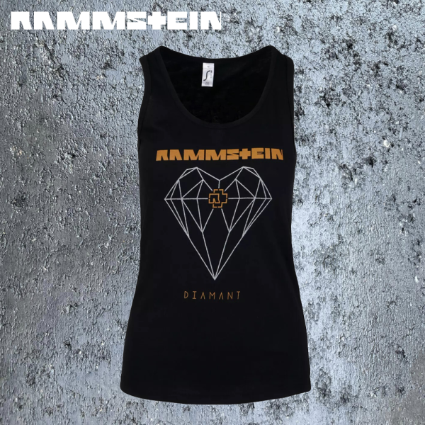 Rammstein Diamant Damen Top
