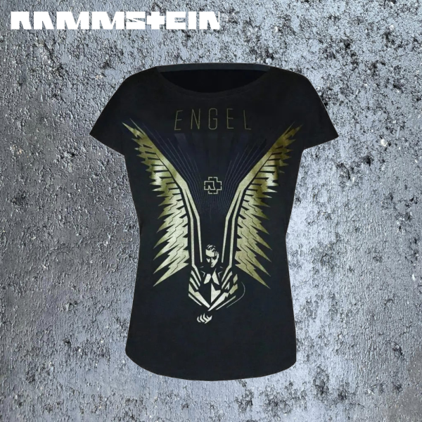 Rammstein Engel Logo Damen T-Shirt