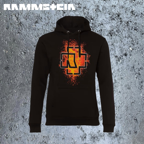 Rammstein Lava Kapuzenpullover Hoodie Herren