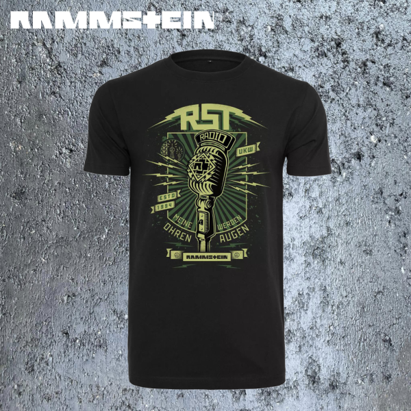 Rammstein Radio Logo Herren T-Shirt