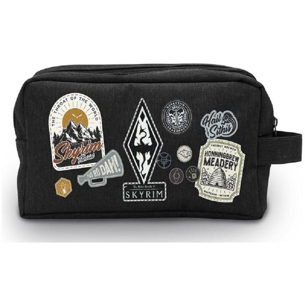 Skyrim Waschtasche Dragonborn Kulturbeutel The Elder Scrolls