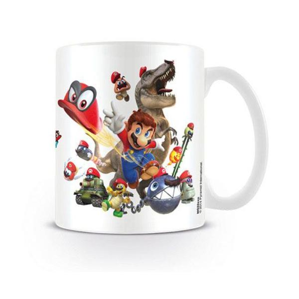 Super Mario Odyssey Tasse Cap Montage Geschenkbox