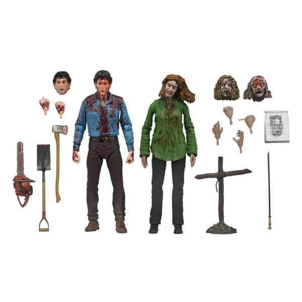 Tanz der Teufel Ash & Cheryl Williams Ultimate Actionfiguren