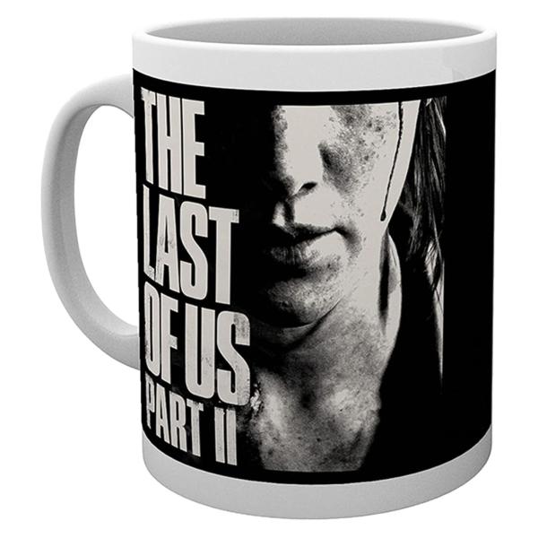 The Last of Us Tasse Ellie Face Kaffeebecher Part 2 Logo Mug Keramik Geschenkbox