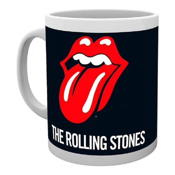 The Rolling Stones Tasse Tongue Logo Kaffeebecher Rock Band Mug Geschenkbox 1