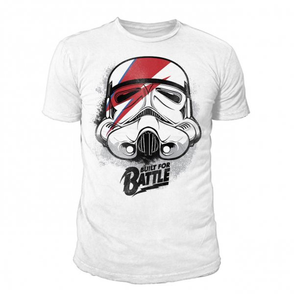 Star Wars Trooper Built for Battle Herren T-Shirt Weiss