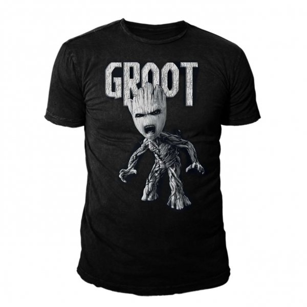 Guardians of the Galaxy Groot Angry Herren T-Shirt