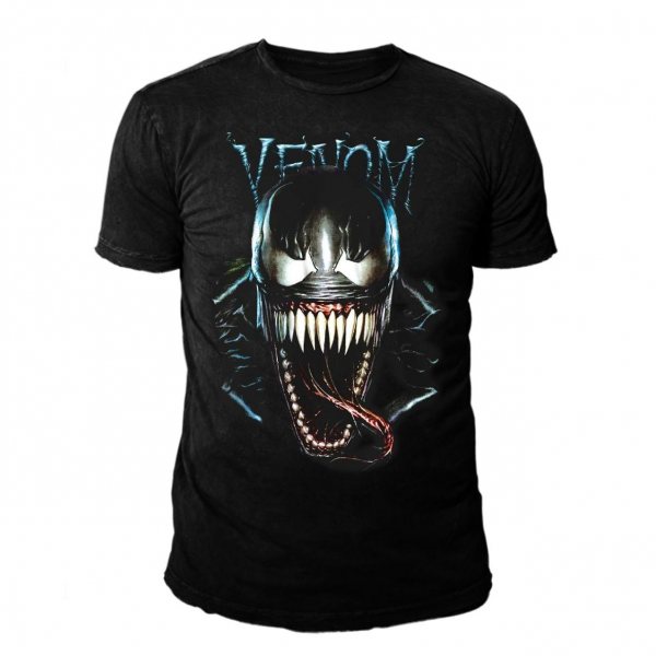 Marvel Comics Venom Eddie Brock Herren T-Shirt Schwarz