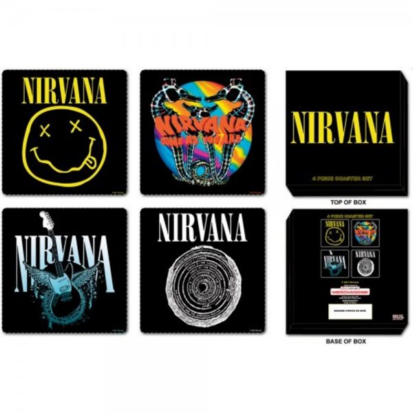 Nirvana Logo Untersetzer Set