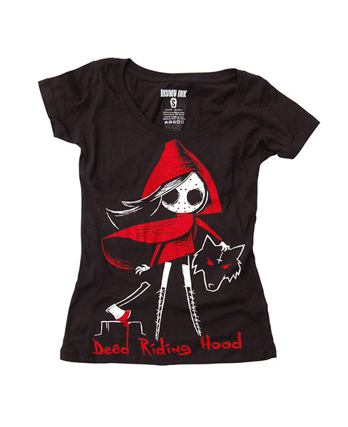 Akumu Ink Dead Riding Hood Rotkäppchen Damen T-Shirt