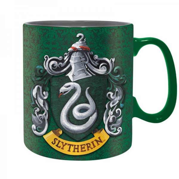 Harry Potter Slytherin Logo Tasse im Geschenkkarton