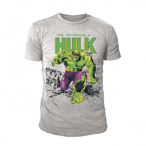 Marvel Hulk Creater Herren T-Shirt Grau