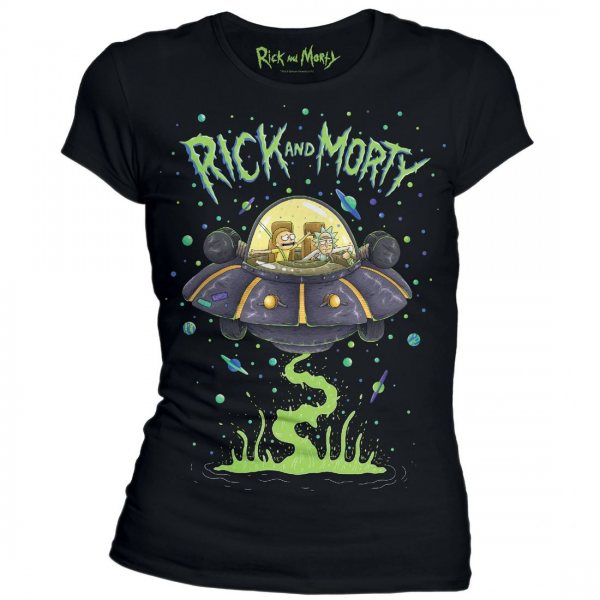 Rick and Morty Saucoupe T-Shirt Damen