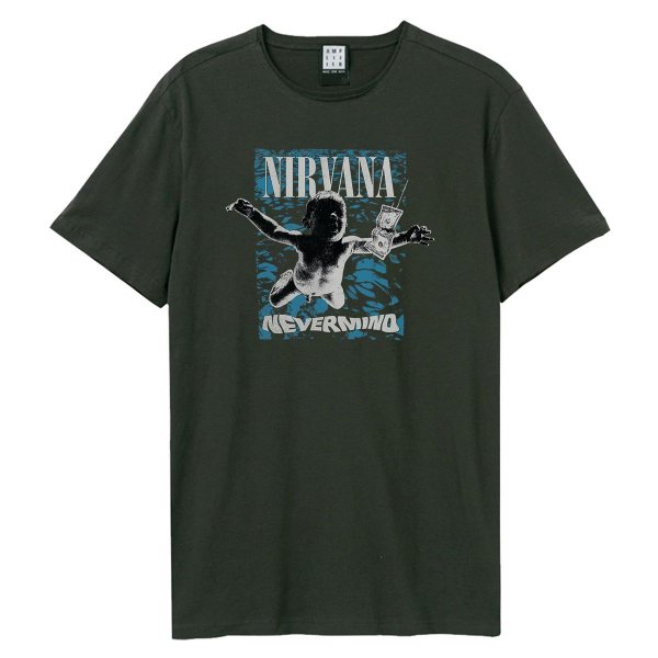 Amplified Nirvana Nevermind Herren T-Shirt Grau