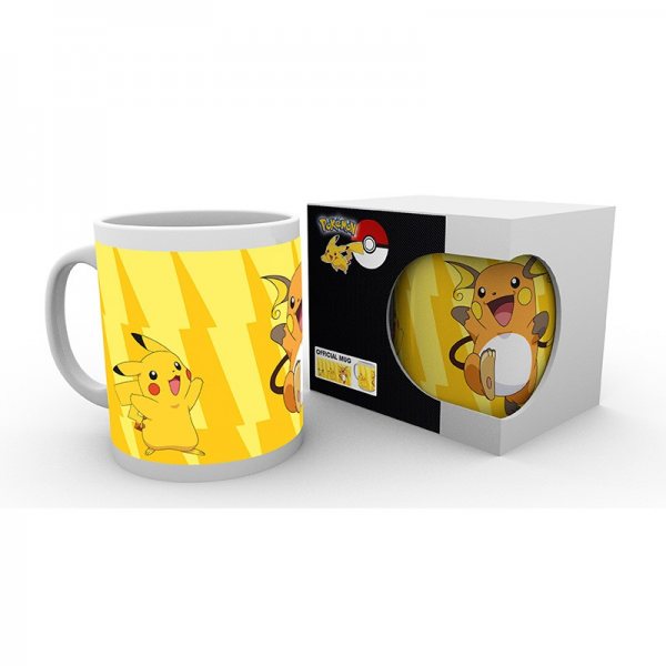 Pokemon Pikachu Evolve Tasse im Geschenkkarton