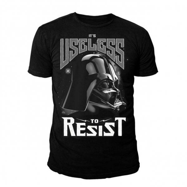 Star Wars Darth Vader Resist Herren T-Shirt Schwarz