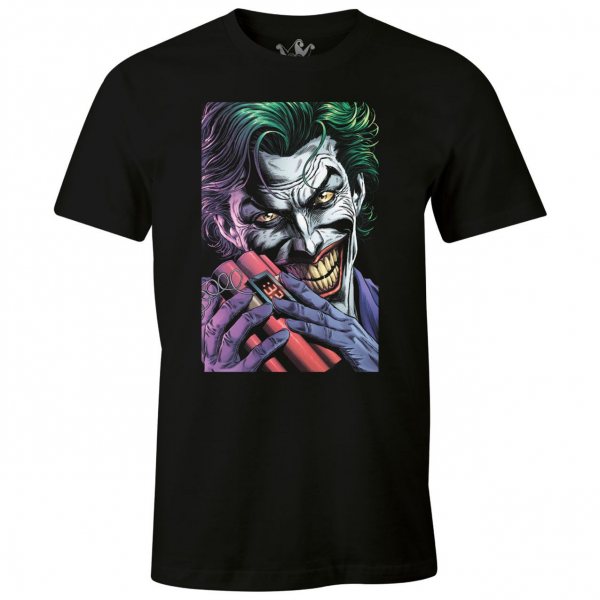 Joker TNT Herren T-Shirt Schwarz