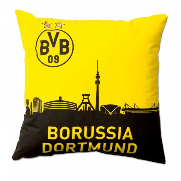 BVB Borussia Dortmund Kissen mit BVB Skyline