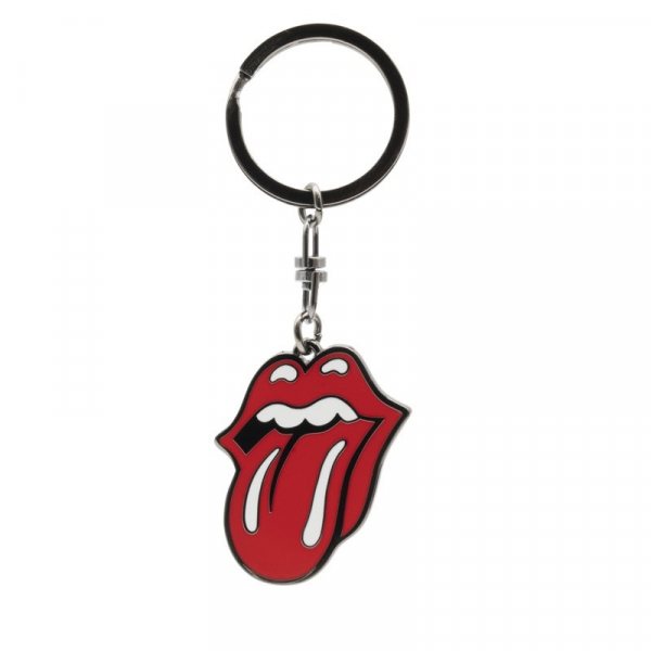 The Rollinge Stones Tongue Logo Schlüsselanhänger