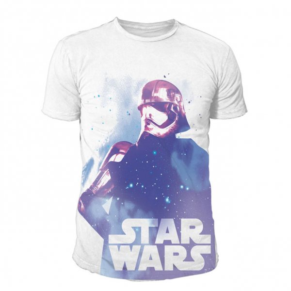 Star Wars Captain Phasma Herren T-Shirt Weiss