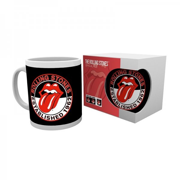 The Rolling Stones Established 1962 Tasse im Geschenkkarton