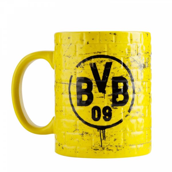 BVB Borussia Dortmund Die Gelbe Wand Tasse im Geschenkkarton