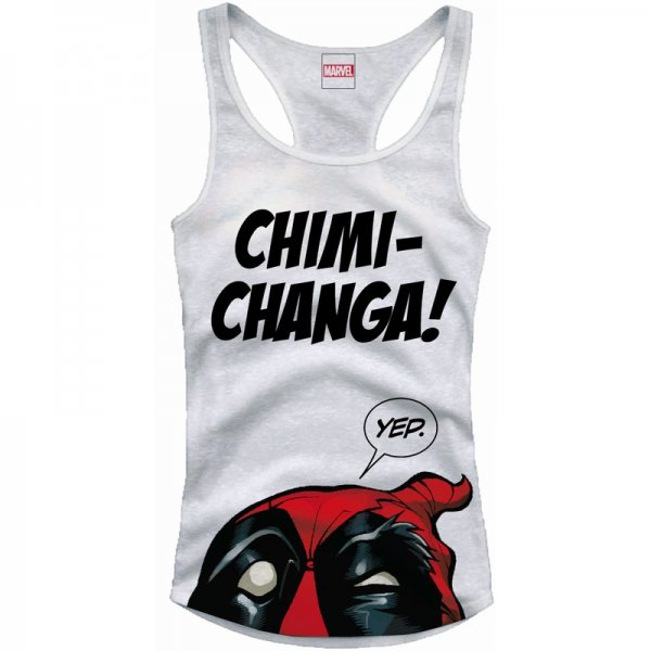 Deadpool Chimi Changa Damen Tank Top