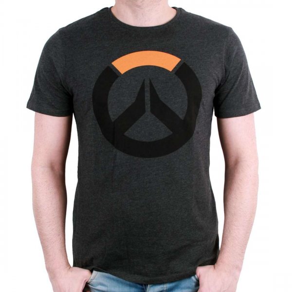 Overwatch Logo T-Shirt Herren Grau