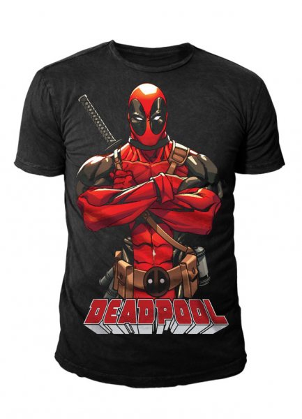 Deadpool Logo Herren T-Shirt