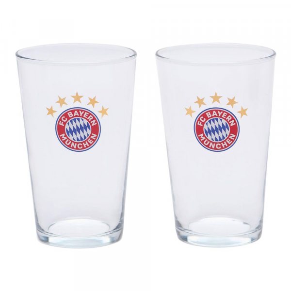 FC Bayern München Fanrglas 2er Set