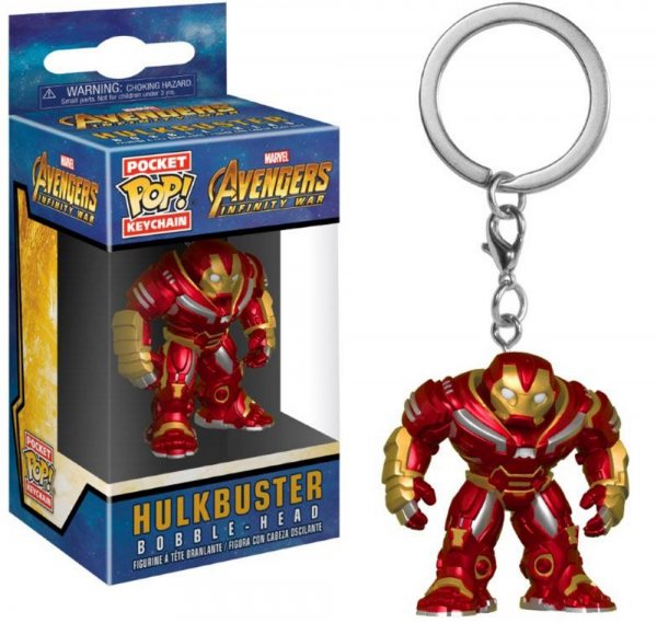 Avengers Infinity War Hulkbuster Funko Pop Schlüsselanhänger