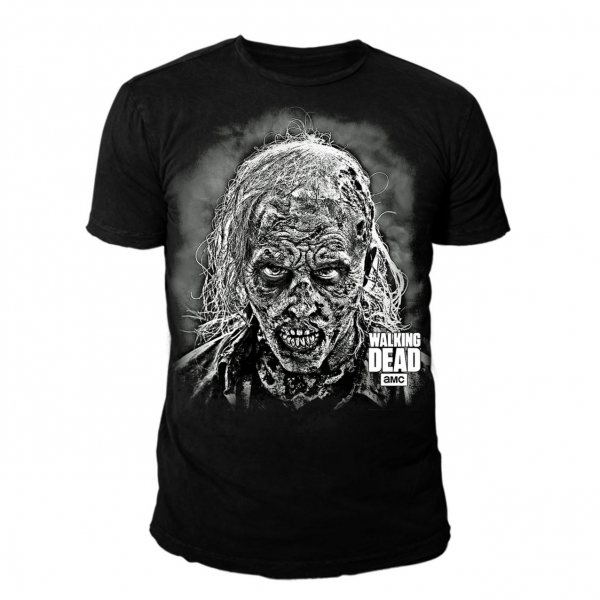 The Walking Dead Hideous Walker T-Shirt Schwarz