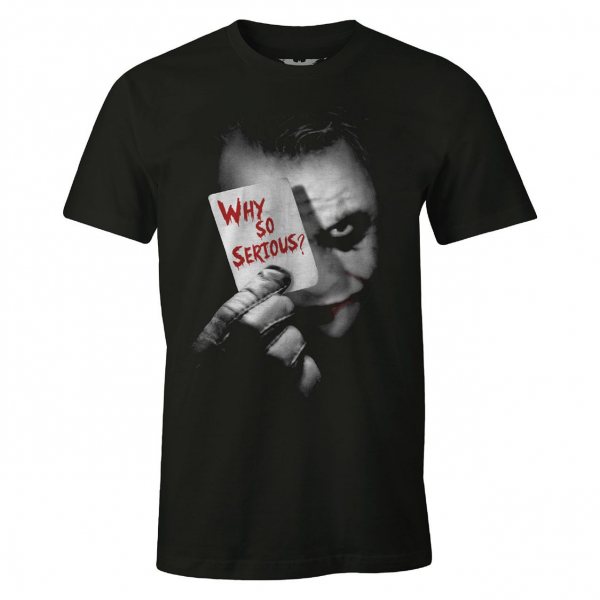 DC Comics Joker Why so Serious Herren T-Shirt