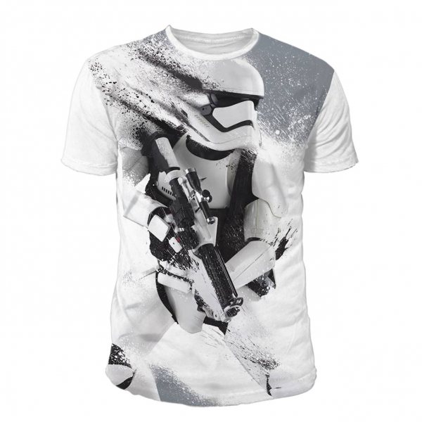 Star Wars Snow Stormtrooper T-Shirt Herren Weiss