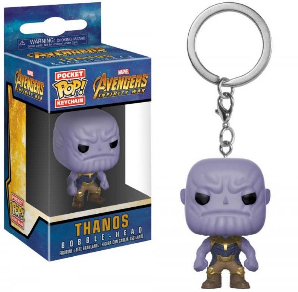 Avengers Infinity War Thanos Funko Pop Schlüsselanhänger
