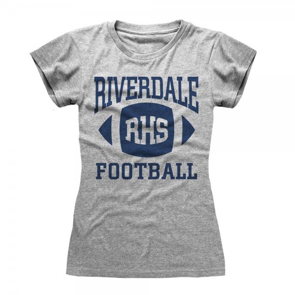 Riverdale Footbal Logo Damen T-Shirt Grau