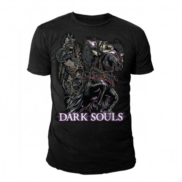 Dark Souls Zombie Knight T-Shirt Herren Schwarz